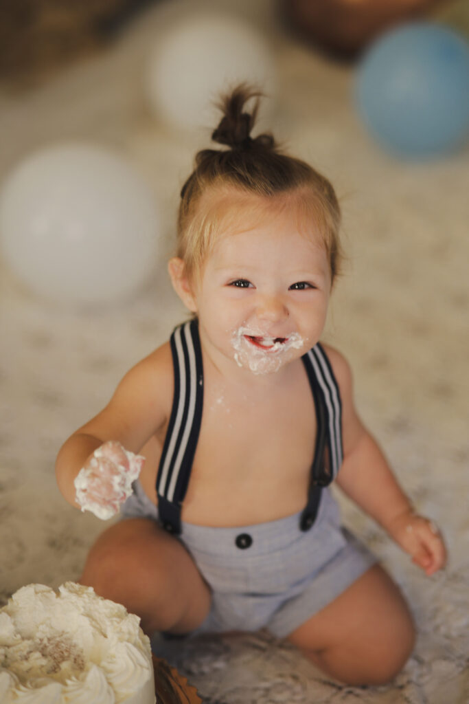 Servizio fotografico smash cake 3